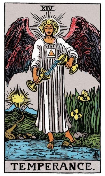 A Temperança, XIV, gravura de 1909
