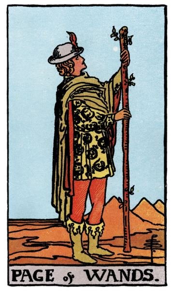 Valete de Paus, V, gravura de 1909